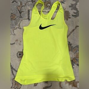 TANK TOP || neon Nike tank
